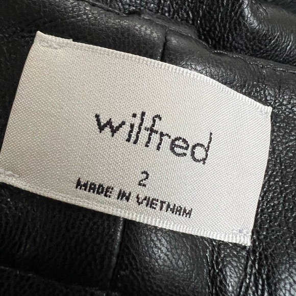 LEAVING SOON Aritzia Wilfred Effortless faux leather pants - Picture 9 of 11